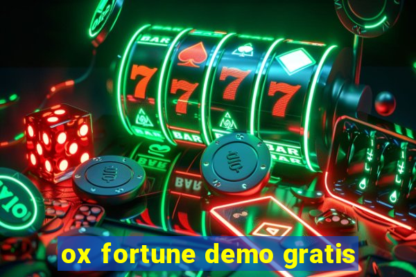 ox fortune demo gratis